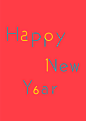 新年快樂-Happy New Year 2016 : I fix the Chinese fonts and numbers to show the Chinese New Year.