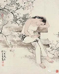 【当代中国画家何家英国画作品欣赏】