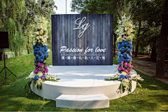 二十八画旦采集到室外婚礼