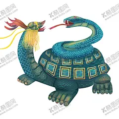 山海经神兽 【酷图网】山海经神兽,手绘龙凤,神兽,动漫插图,psd国潮,游戏,山海经,神话传说动物