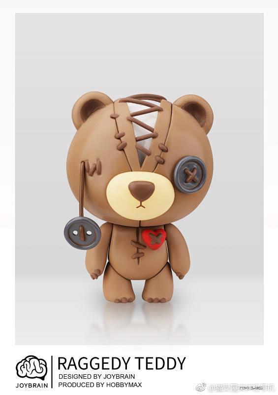 由joybrain胶不烂出品现下超级火热的潮玩撕裂熊登陆猫受屋实体店