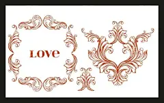 欧式边框花纹   - 源文件下载【酷图网】欧式边框花纹,欧式边框,边框花纹,精美相框,花边边框,