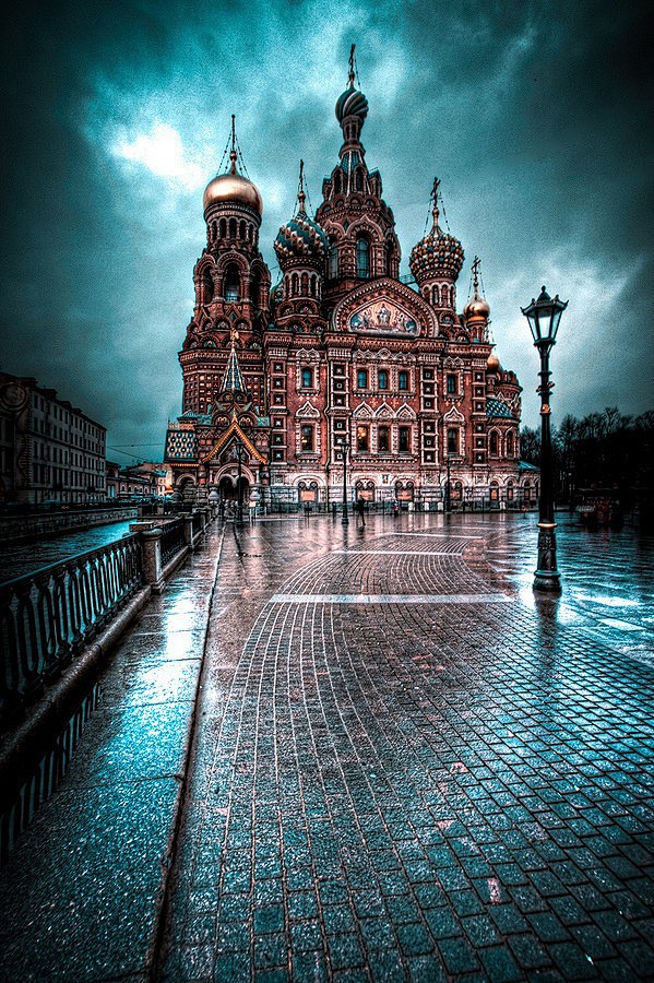 俄罗斯圣彼得堡地血教堂