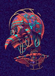 这位墨西哥街头艺人将科幻小说和迷幻小说融为一体-创作者