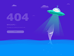 胖胖lee采集到404设计