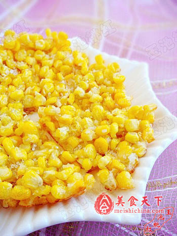 多吃粗粮有益健康-黄金玉米烙 

原...