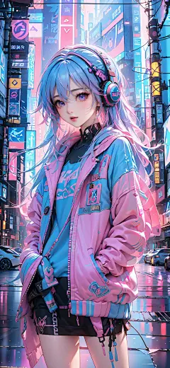 赛博朋克风格壁纸@悟空壁纸的动态