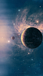 蓝色星球H5背景_新图网 https://ixintu.com 宇宙 太空 神秘 蓝色 星球 H5 h5 摄影 风景