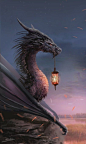 Tags: Fantasy art, dragon MZLowe Author verified link on 10/30/2017 Source: Skyrawathi@deviantART.com Artist: Aleksandra Skiba Title: Ligh carrier