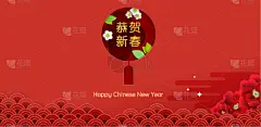 春节,背景,传统,贺卡,灯笼,中文,中国灯笼,中国,绘画插图,标签