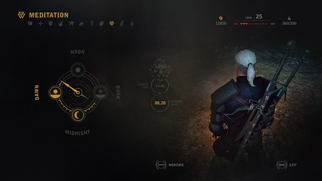 Witcher 3—UI & Gwint...