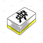 卡通感春节麻将元素贴纸