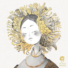 森有北采集到14-插画手绘