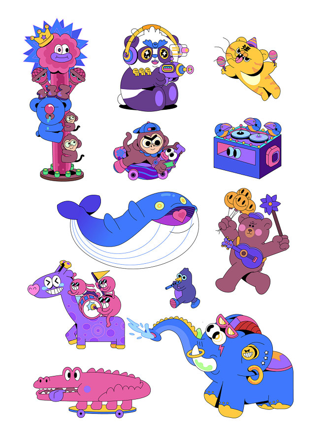 52TOYS Animal carniv...