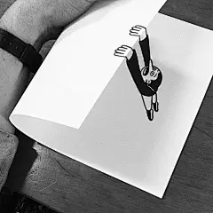 超有趣！纸上立体插画艺术你见过吗?