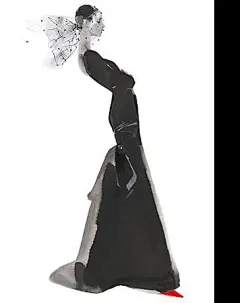 时装插画大师David Downton