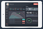 Dashboard Peak on Behance