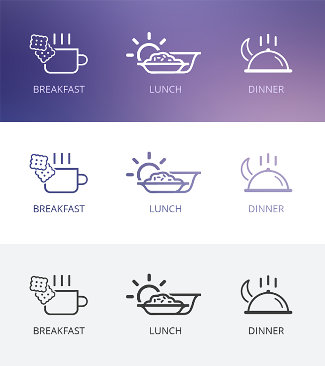 美食图标Restaurant Icons...