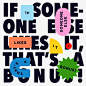 This may contain: a poster with the words if some else likes it, that's a bonsai
