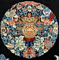 中国传统纹样 | 八吉祥灯笼团花纹-纹样复原