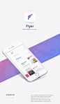 Flyer Flight Booking : Simple and intuitive flight booking app that focuses on what is really important.
