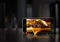 McDonald's Mobile App : Leo Burnett's Arc Worldwide selected us to create a series of 11 sensational images introducing McDonald's new mobile app. The brief was for the food photography to appear as a screen image, yet have portions of the food "come