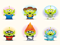 Aliens dribbble
