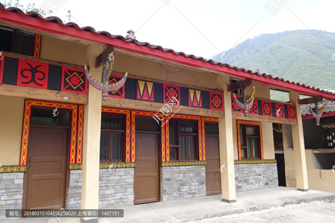 彝族建筑图案