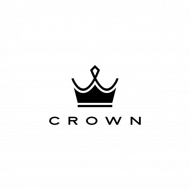 皇冠logo标志矢量图素材