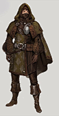 Female Leather Armor - Pathfinder PFRPG DND D&D d20 fantasy