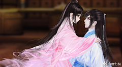 ꧁·★ꦿ໊ོﻬ°꧂采集到画师 唐七奘☞橙光游戏-我是陆锦溪-宫廷小黄瓜作品
