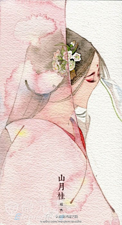 安卡呀~采集到【底图】古风美女