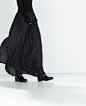 Image 2 of LONG SKIRT WITH CONTRASTING RIBBON from Zara