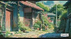 治愈系动画场景合集3|宫崎骏|AI作品_哔哩哔哩_bilibili