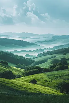 辽阔的大草地高清图片