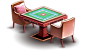 棋牌桌椅