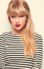 Can anyone wear true red better than Taylor Swift?