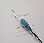 向鱼 原创手工制作 星空星辰系列蘸水笔 创意文具 玻璃笔 水晶笔-淘宝网