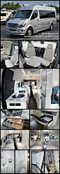 2016 AIRSTREAM INTERSTATE GRAND TOUR EXT TWIN Class B. Built with a focus on long-term adventures for two. This new floorplan offers a pair of twin beds. Both Grand Tour floorplans feature a larger galley than the Interstate Lounge, with additional counte