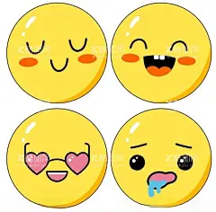 卡通表情  - 源文件下载【酷图网】面部表情,贴图,表情贴图,卡通眼睛,眼睛,嘴巴,可爱表情,萌表情,卡通表情,表情素材,矢量表情包,笑脸矢量,矢量表情图像,笑脸表情,笑脸,哭脸,表情,圆脸表情,笑,皱眉,哭泣,大哭,咧嘴,大哭表情,各种表情,表情包,聊天表情,微信表情,矢量表情,矢量笑脸,矢量笑脸表情,夸张表情,人物表情,萌系风格