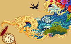 Troy~~泰国派采集到插画