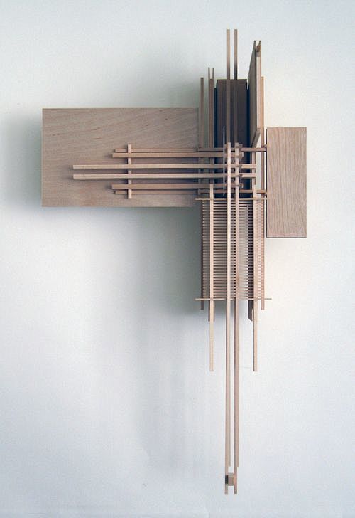 建筑模型设计 · 木
