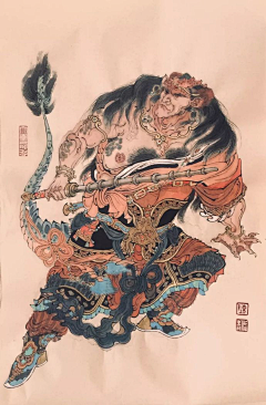 loading猪蹄采集到中国画