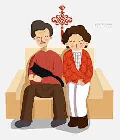 春节全家其乐融融卡通插画 爷爷奶奶看电视图片大小2000x2339px 图片尺寸1.16 MB 来自PNG搜索网 pngss.com 免费免扣png素材下载！卡通手绘#奶奶发红包#小孩放鞭炮#小孩提花灯#爷爷奶奶看电视#