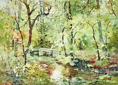 水彩画秋景  - 源文件下载【酷图网】水彩画秋景,水彩画,村落,水粉画,水墨淡彩,水彩建筑,水彩田园,水彩,装饰画,插画,手绘,山水,田园,水墨画,