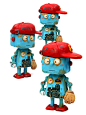 characters / Plasticine on Behance