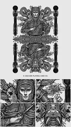 Devildom恶魔主题纸牌插画设计 (10)