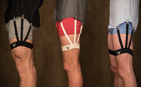 不容易啊男人为了衬衫不皱都穿吊带袜了衬衫sholder智能穿戴华商网