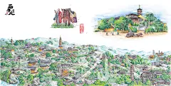 全景手绘中国史-《穿越时空看文明》_石子儿绘本工作室-