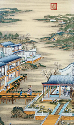 囍囍嘻嘻采集到古画风景